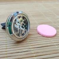 DIFUSOR PARA CARRO de Óleos Essenciais para Aromaterapia - GATO - C001 - Foto 6
