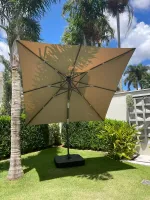 OMBRELONES LATERAL TULUM 3x3m (BASE OPCIONAL) - Foto 4