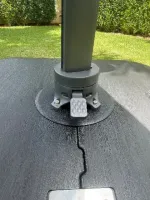 OMBRELONES LATERAL TULUM 3x3m (BASE OPCIONAL) - Foto 7