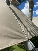 OMBRELONES LATERAL TULUM 3x3m (BASE OPCIONAL) - Foto 6