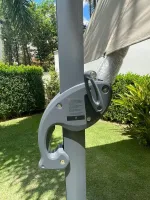 OMBRELONES LATERAL BELIZE 3m de diâmetro (BASE OPCIONAL) - Foto 8