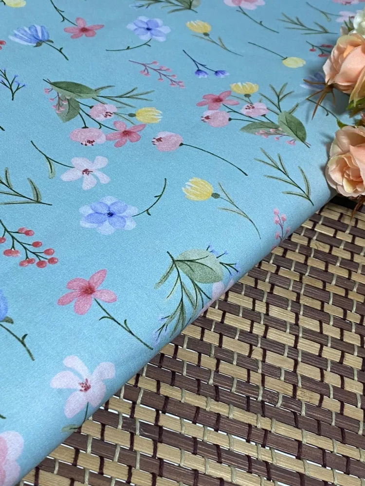 TECIDO TRICOLINE CALDEIRA DIGITAL PETUNIA Imagem