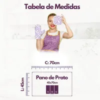 Kit 5 Pano de Prato Super Luxo Atoalhado Premium Gourmet Beka Vermelho - Foto 3