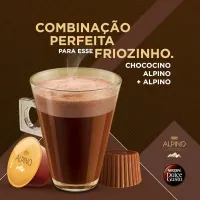 2 Caixas de Capsula Nescafé Chococino Alpino Dolce Gusto Bebida Lactea - Foto 5