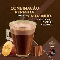 4 Caixas de Capsula Nescafé Chococino Alpino Dolce Gusto Bebida Lactea - Foto 4