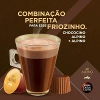 12  Caixas de Capsula Nescafé Chococino Alpino Dolce Gusto Bebida Lactea - Foto 3