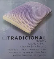 TRAVESSEIRO ULTRACEL VIOLET 41X62X15 - Foto 2