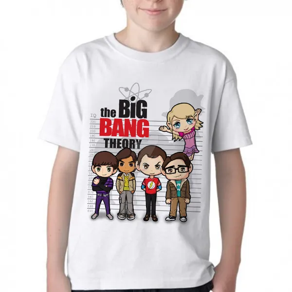 Camiseta The big bang theory tamanho 4 anos Imagem