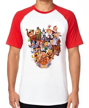 Camiseta Flintstones Hanna barbera tamanho G