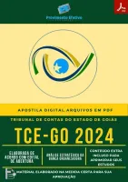 Apostila TCE GO 2024 Tecnologia da Informação TI Analista de Controle Externo