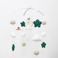 Móbile Pet com Bolinhas + Nuvens + Estrelas