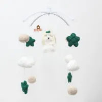 Móbile Pet com Bolinhas + Nuvens + Estrelas - Foto 2