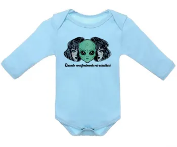 Body Bebê Infantil Alien et ovni quando você vai acreditar - Foto 2