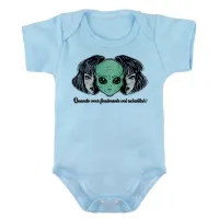 Body Bebê Infantil Alien et ovni quando você vai acreditar - Foto 5