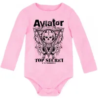 Body Bebê Infantil Avião Top Secret - Foto 6