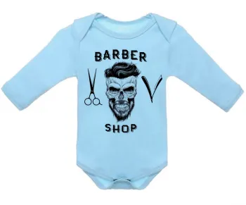 Body Bebê Infantil Barber Shop barbearia cabelereiro barba - Foto 2