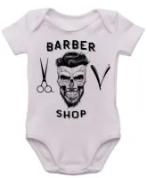 Body Bebê Infantil Barber Shop barbearia cabelereiro barba - Foto 4
