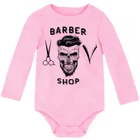 Body Bebê Infantil Barber Shop barbearia cabelereiro barba - Foto 8