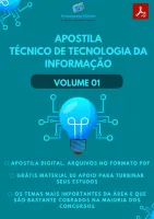 Apostila do Técnico de TI Volume 1 - Concursos Técnico Tecnologia Informação