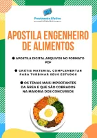 Apostila do Engenheiro de Alimentos Concursos Engenharia de Alimentos