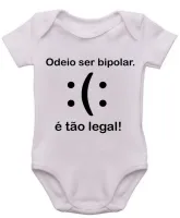 Body Bebê Infantil Bipolar mau humor ranço - Foto 5