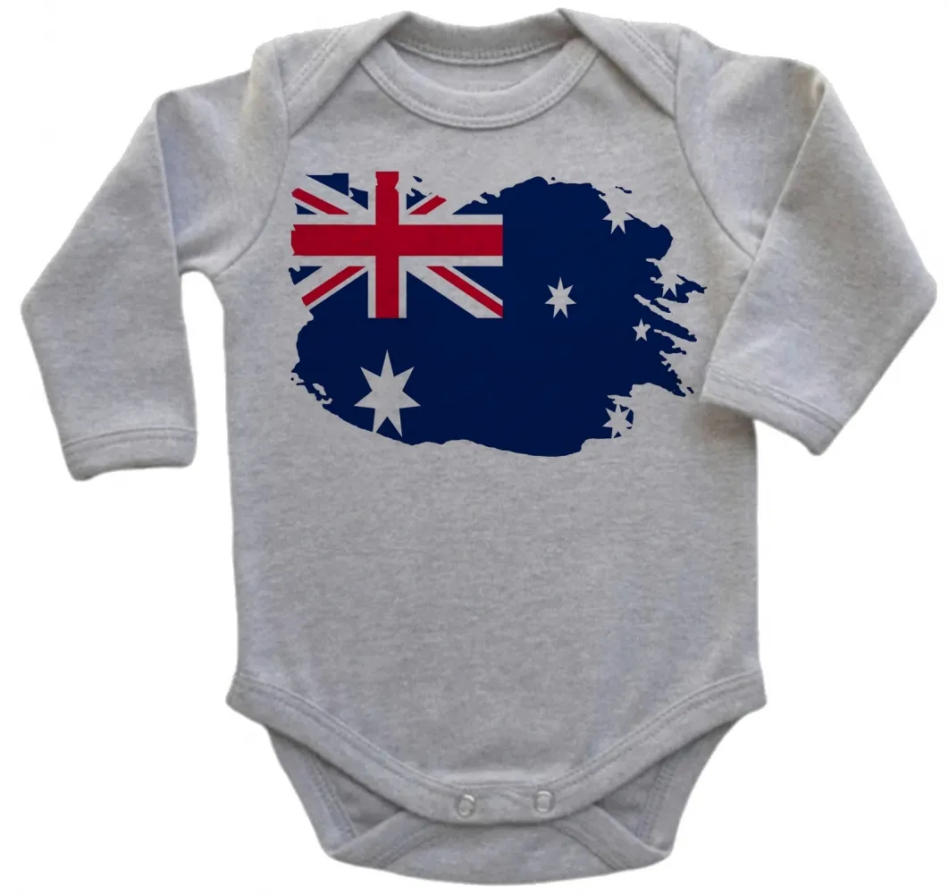 Body Bebê Infantil bandeira Austrália oceania