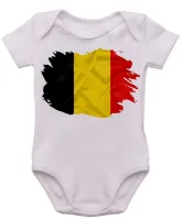 Body Bebê Infantil bandeira Bélgica europa - Foto 5