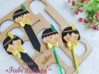 KIT19  Gabarito de Moldes  em MDF Coleção  Indígenas  - Foto 2