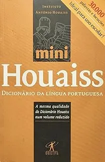 MINI DICIONARIO HOUAISS; DA LINGUA PORTUGUESA NOVA EDIÇAO (PRODUTO USADO - MUITO BOM)