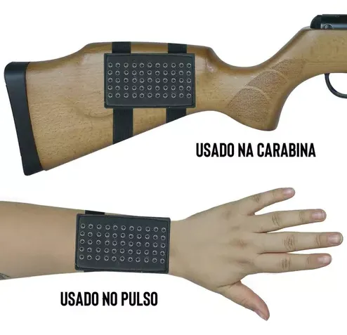Suporte De Chumbinho Para Braço ou Coronha De Carabina Imagem
