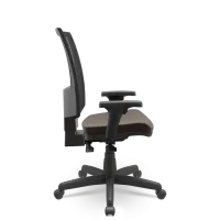  Cadeira Multiregulável NR17 Flash Encosto Regulável com Base Giratória e Braços Regulaveis - Foto 3