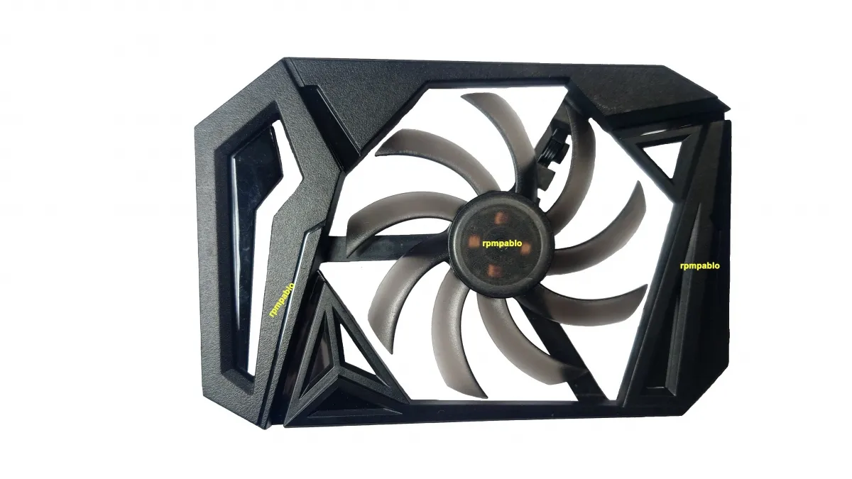 Cooler Fan Para Placa De Vídeo Pny Gaa8s2h Gtx 1660 Rtx 2060 Imagem