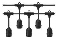 Festao com emenda 5 Metros com 10 Lampadas Led blindado aprova  dagua ( Varal De Luzes ) ( JOGO DE 10 LAMPADA ) ( KIT 10 LAMPADAS ) - Foto 15
