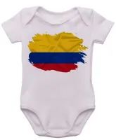 Body Bebê Infantil bandeira Colômbia america latina - Foto 4