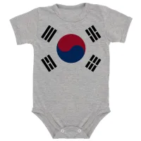 Body Bebê Infantil Coreia do sul asia - Foto 7