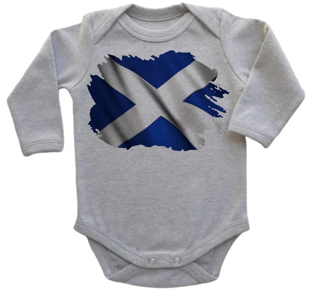 Body Bebê Infantil bandeira Escócia reino unido Imagem
