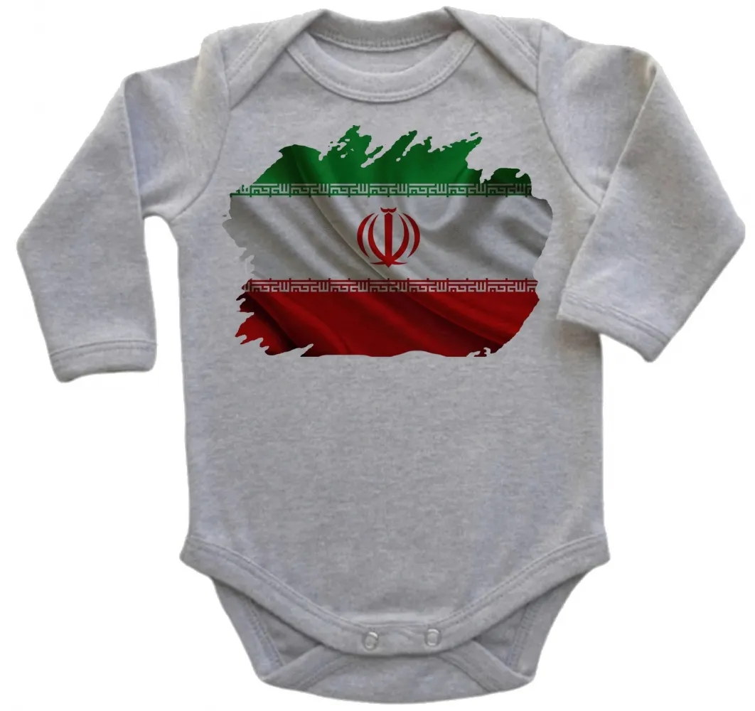 Body Bebê Infantil bandeira Irã República Islâmica no Golfo Imagem