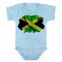 Body Bebê Infantil bandeira Jamaica marley - Foto 2