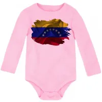 Body Bebê Infantil bandeira Venezuela - Foto 4