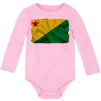 Body Bebê Infantil bandeira Estado Acre - Foto 4