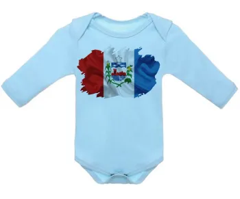Body Bebê Infantil bandeira Estado Alagoas - Foto 2