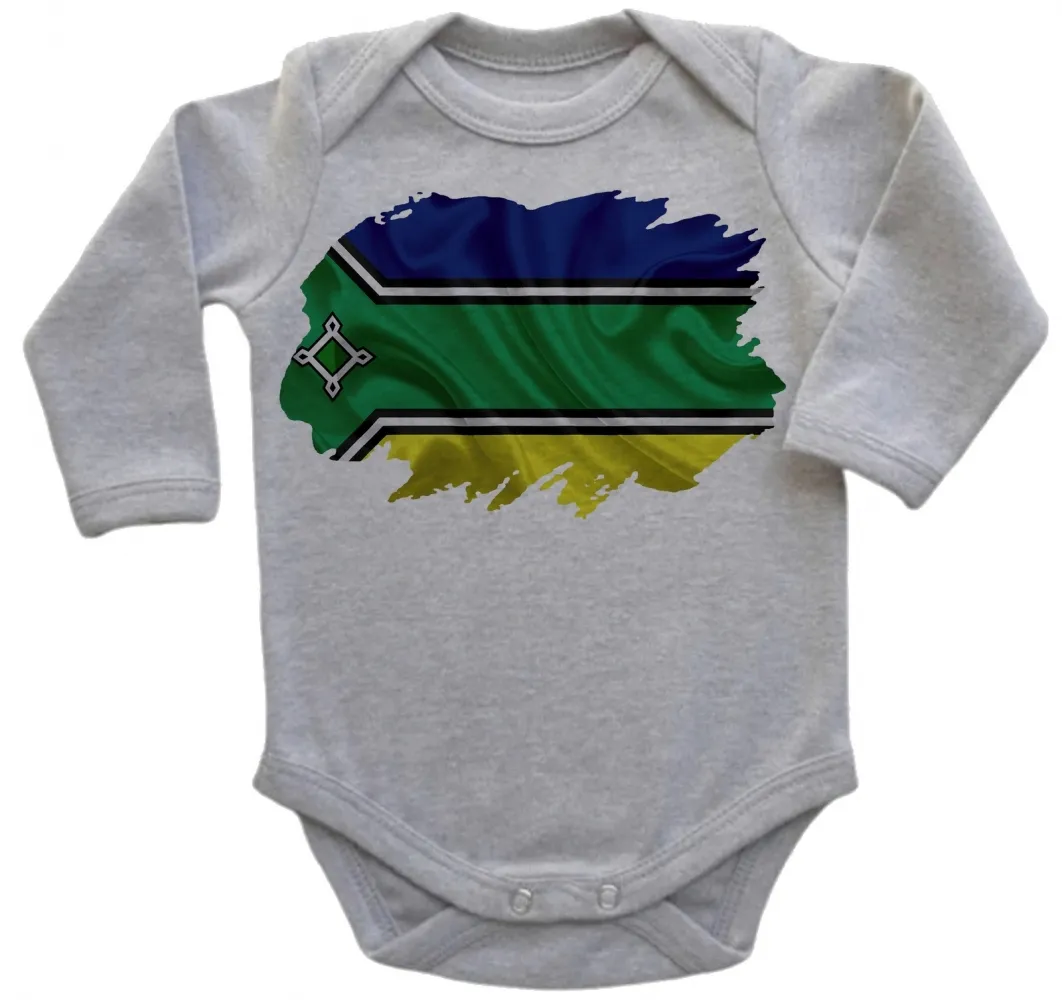 Body Bebê Infantil bandeira Estado Amapá Imagem