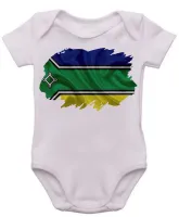 Body Bebê Infantil bandeira Estado Amapá - Foto 3