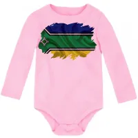 Body Bebê Infantil bandeira Estado Amapá - Foto 4