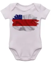 Body Bebê Infantil bandeira Estado Amazonas - Foto 2