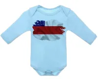 Body Bebê Infantil bandeira Estado Amazonas - Foto 3