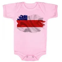 Body Bebê Infantil bandeira Estado Amazonas - Foto 4