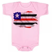 Body Bebê Infantil bandeira Estado Maranhão - Foto 4