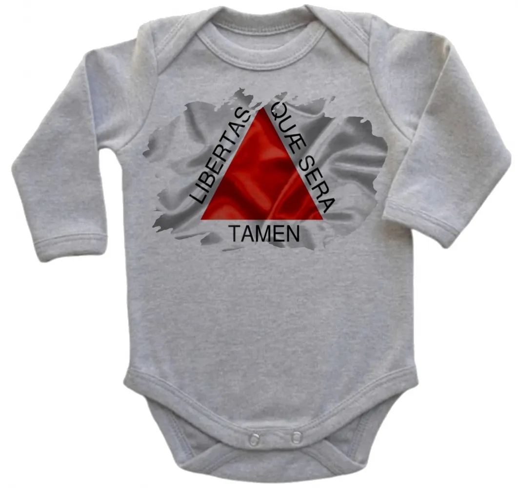Body Bebê Infantil bandeira Estado Minas gerais