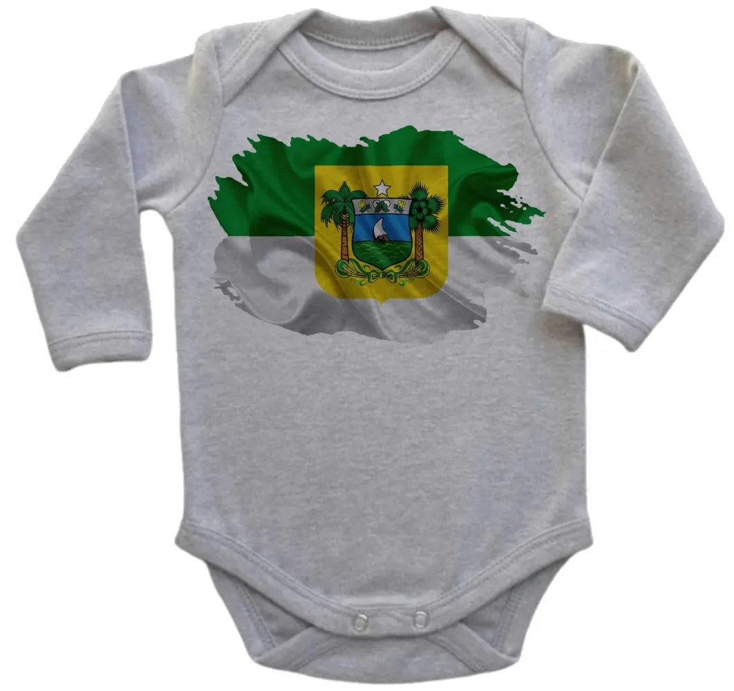 Body Bebê Infantil bandeira Estado Rio grande do norte Imagem
